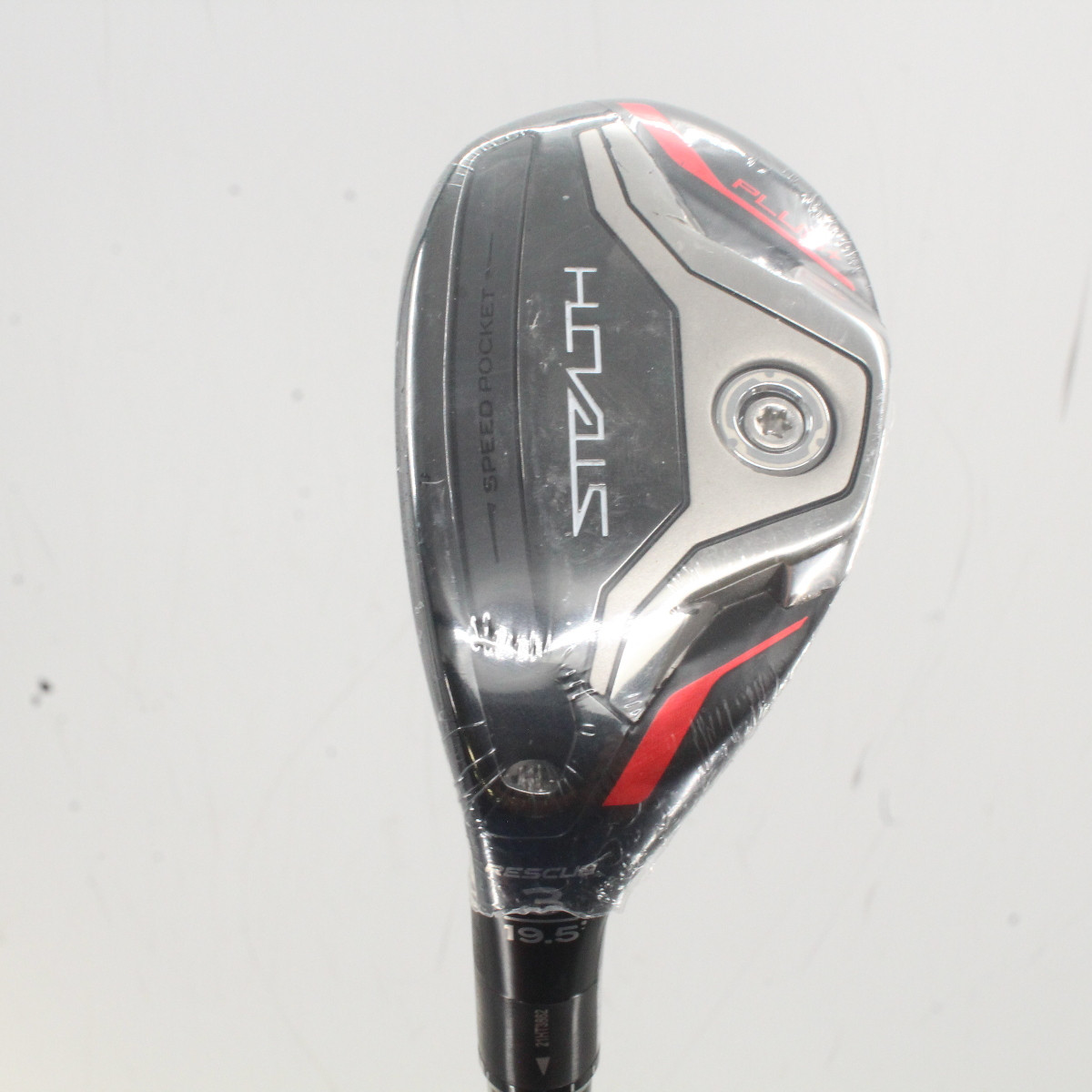TaylorMade Stealth Plus Rescue 4 Hybrid 22* HZRDUS Smoke RDX 6.0 80g Stiff RH
