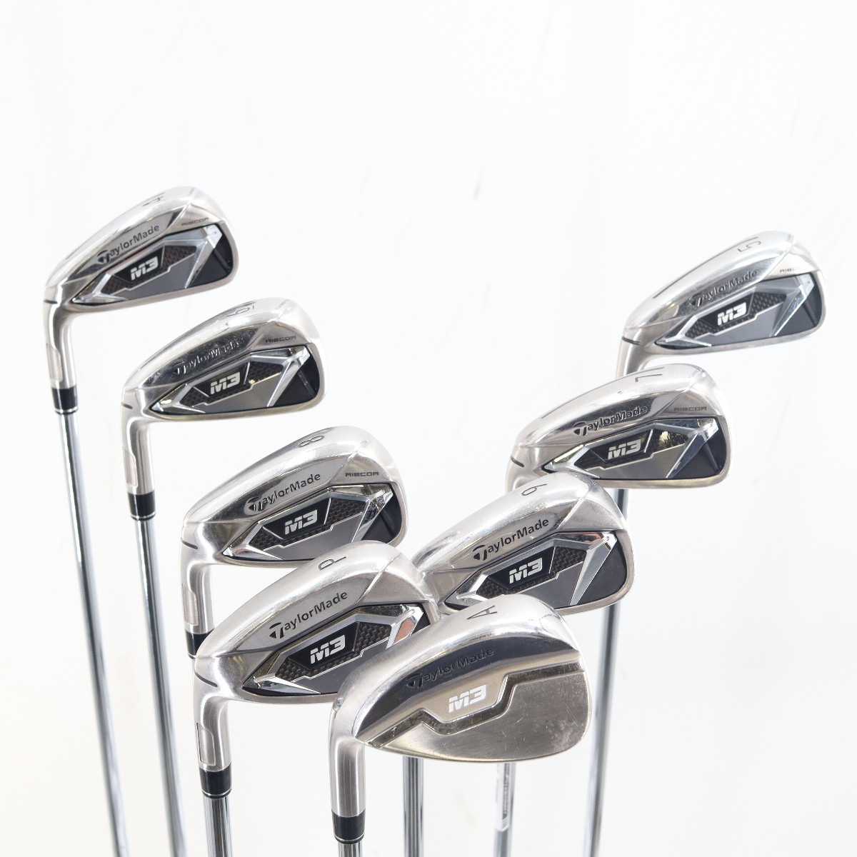 TaylorMade M3 Iron Set 4P,A Steel True Temper XP 100 R300 Regular LH