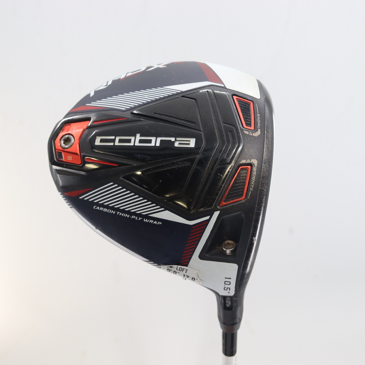 Cobra King Radspeed XB Driver 10.5 Degrees HZRDUS 6.0 Stiff Right