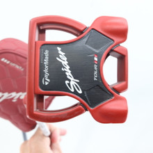 TaylorMade Spider Tour Red L Neck Mallet Putter 33 Inches Left-Handed TG-106480