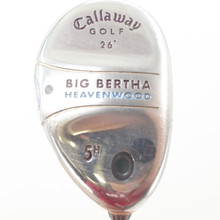 Callaway Big Bertha Heavenwood 5 Hybrid 26 Deg Gems Graphite Ladies RH S-107267