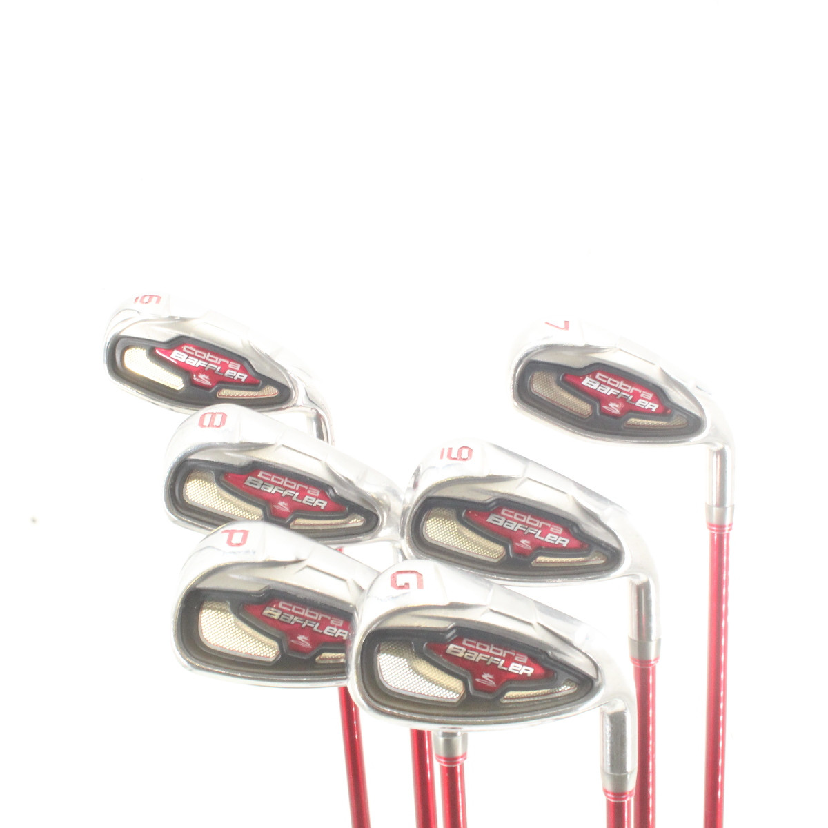 Cobra Baffler Iron Set 6P,G Graphite Shaft Senior Flex RightHand J