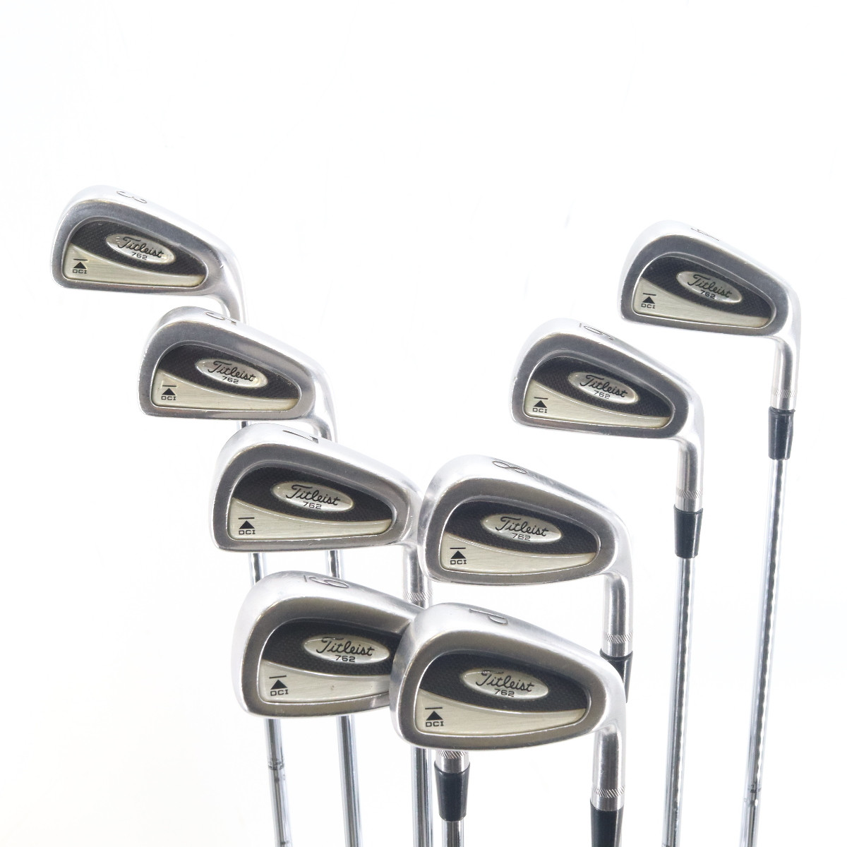 Titleist DCI 762 Iron Set 3P True Temper Dynamic Gold S300 Stiff G