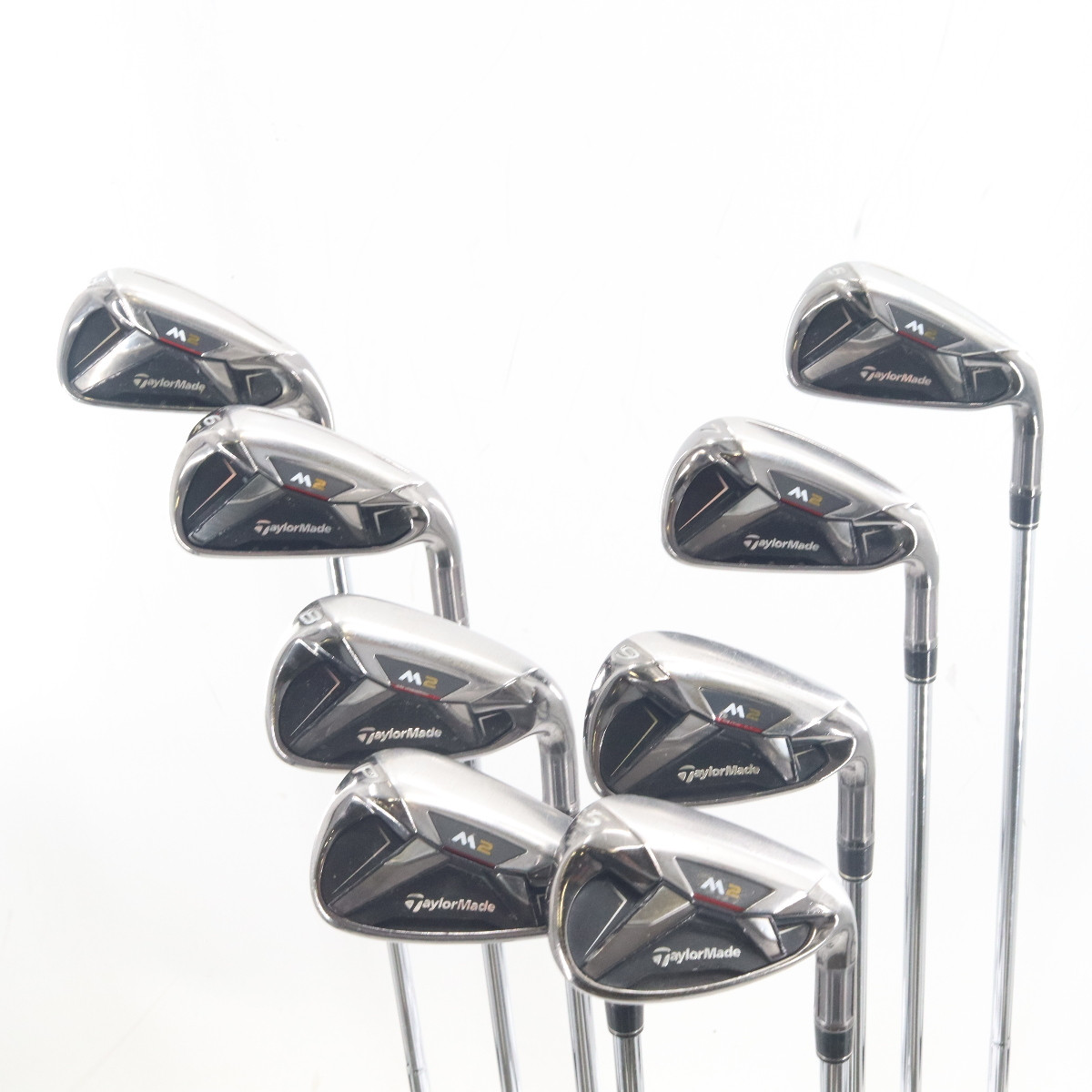 TaylorMade M2 Iron Set 4-P,S Steel REAX FST 88 Regular Flex Right