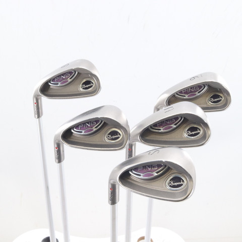 Ping Rhapsody Iron Set 8-W,U,S Red Dot Graphite ULT 129 Ladies Flex LH ...