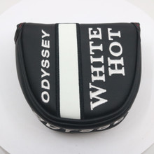 New Odyssey White Hot Versa Mallet Putter Black/White/Red HeadCover Only HC-3206S