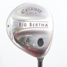 Callaway Big Bertha Fairway 4 Wood Graphite Gems Women Ladies L Flex RH S-109919