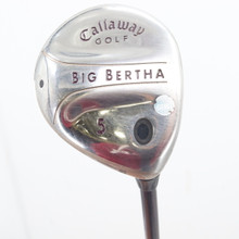 Callaway Big Bertha 5 Fairway Wood 19 Deg Graphite Gems Ladies Women RH S-109920
