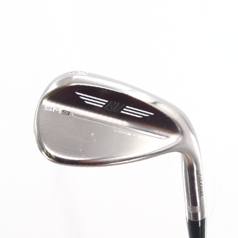 Titleist Vokey SM9 Brushed Steel S SW Sand Wedge 54 Deg 54.10S Steel RH