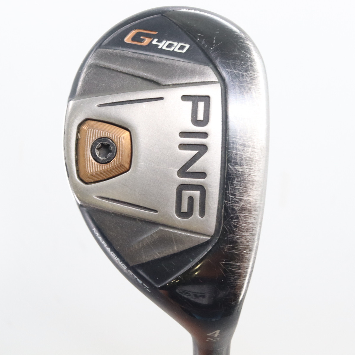 PING G400 4 Hybrid 22 Degrees Graphite Senior Lite A Flex RH Right-Hand ...