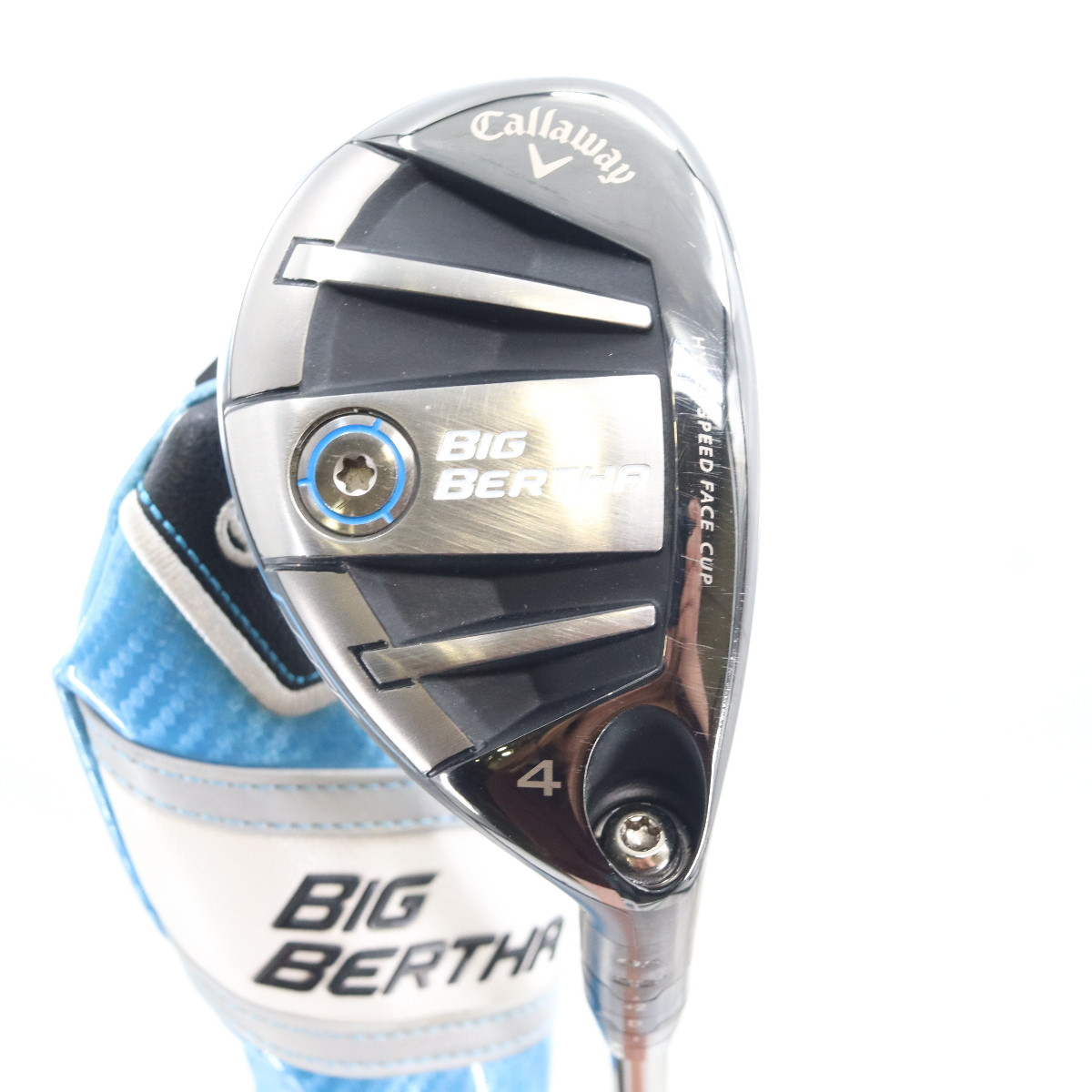 Callaway Big Bertha OS 4 Hybrid 22 Deg Graphite F1 Ladies RH Headcover