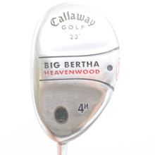 Callaway Big Bertha Heavenwood 4 Hybrid 23 Deg Steel Uniflex Left-Hand S-111885