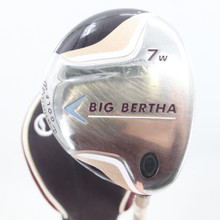 Callaway Big Bertha 7 Fairway Wood Graphite Women Ladies RH Headcover P-112817