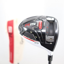 TaylorMade R15 460 Driver 10.5 Degrees Graphite S Stiff RH HeadCover S-113149