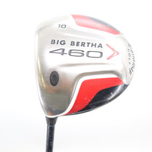 Callaway Big Bertha 460 Driver 10 Degrees Aldila NVS 55 Regular Flex LH C-113854