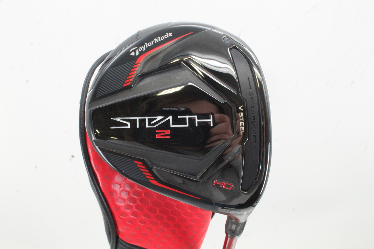 Bois De Parcours TaylorMade Stealth2 HD 23° Extra Rigide 7W - Occasion, Droitier, 41,5 Pouces Avec Housse