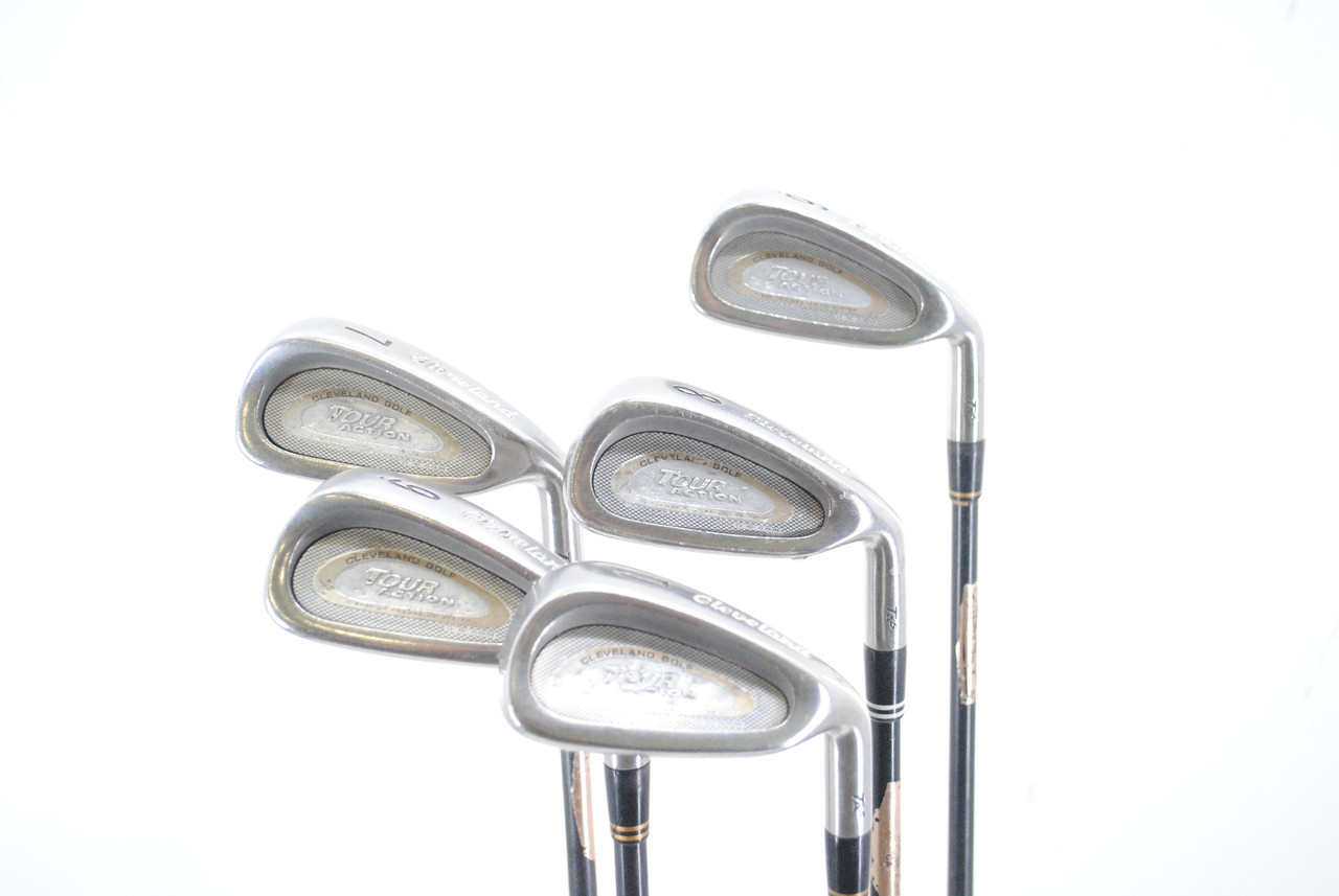 Set De 6 Fers Cleveland Tour Action TA5 5-PW - Tiges Acier Régulier - Droitier