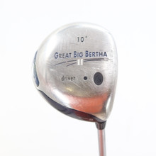 Callaway Great Big Bertha II Driver 10 Degrees Graphite Firm Stiff RH C-117353