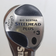 Callaway Big Bertha Steelhead Plus 3 Wood Graphite Regular RH Headcover P-118654