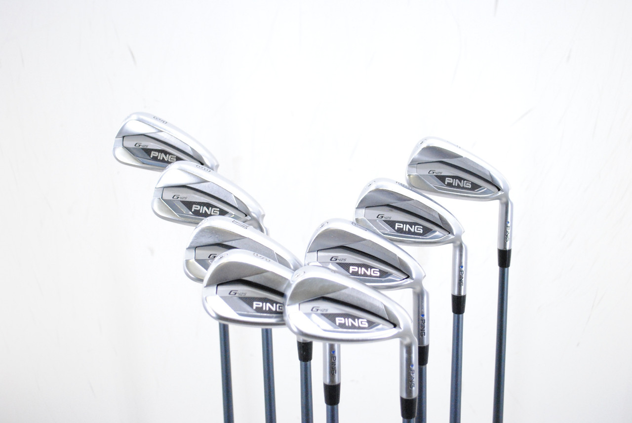 PING G425 Iron Set 6-W,U,S,L Blue Dot Graphite Alta CB R Regular Flex J-118403