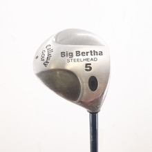 Callaway Big Bertha Steelhead 5 Wood Graphite Shaft Regular Flex RH C-118416