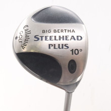 Callaway Big Bertha Steelhead Plus Driver 10 Deg Graphite Regular R RH S-119193