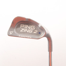 PING Zing 2 Individual 4 Iron Blue Dot Karsten Steel Shaft Stiff Flex C-119089