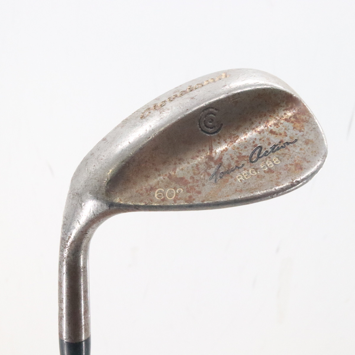 LH Cleveland Tour Action Reg 588 newest 60° Lob Wedge Steel Shaft Left Handed