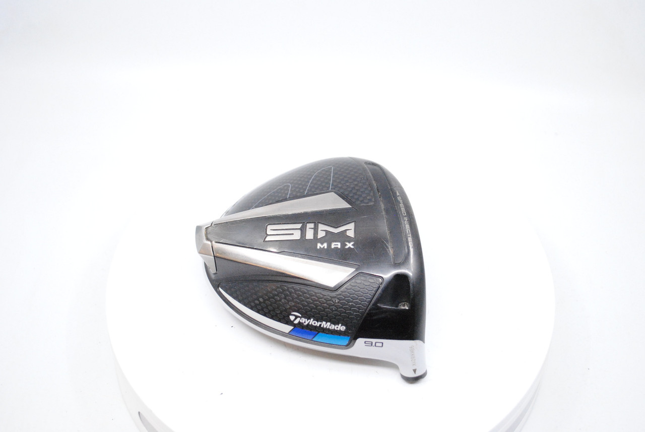 CRACKED TaylorMade SIM Max Driver HEAD ONLY 9.0 Right-Handed