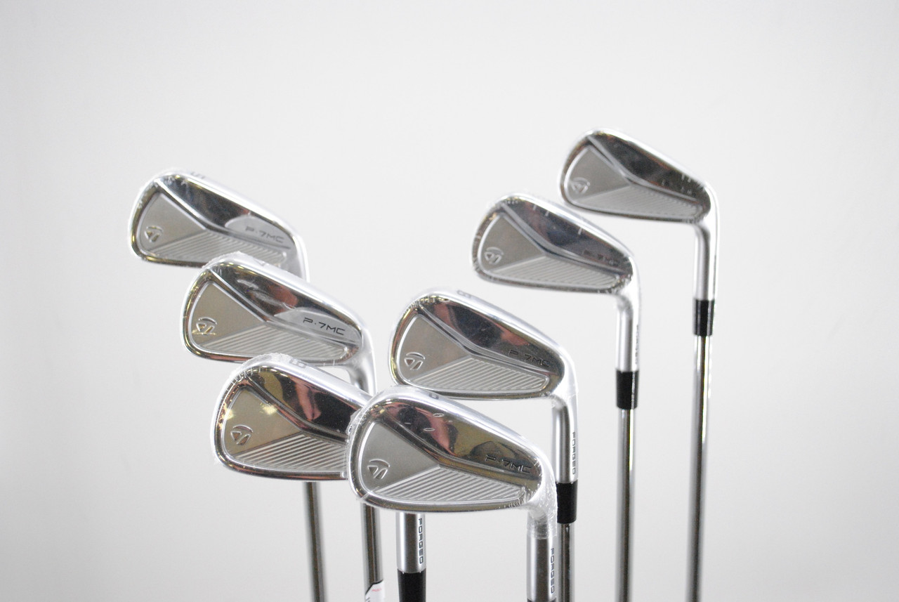 2023 TaylorMade P7MC Iron Set 4-P Steel KBS Tour Stiff Flex