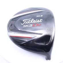 HEAD ONLY Titleist 913D2 Driver 10.5 Degrees Right-Hand RH G-121829