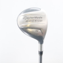 TaylorMade 200 Steel 5 Fairway Wood Graphite Lite S-90 Stiff RH C-122084