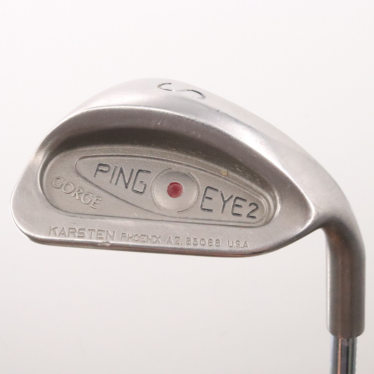 Ping EYE2 EYE 2 Gorge S SW Sand Wedge Maroon Dot Steel RH Right