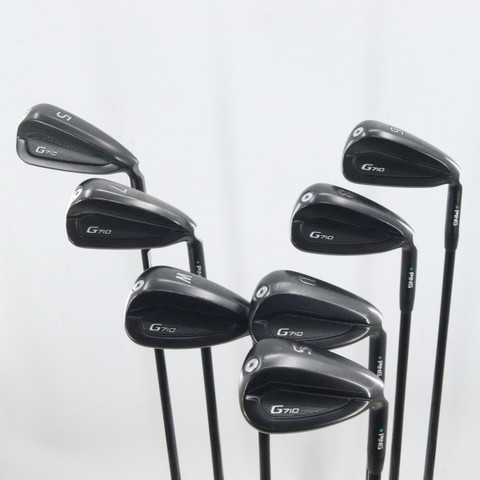 PING G710 Iron Set 5-8,W,U,S Green Dot Alta Graphite Distanza Senior RH  G-124230