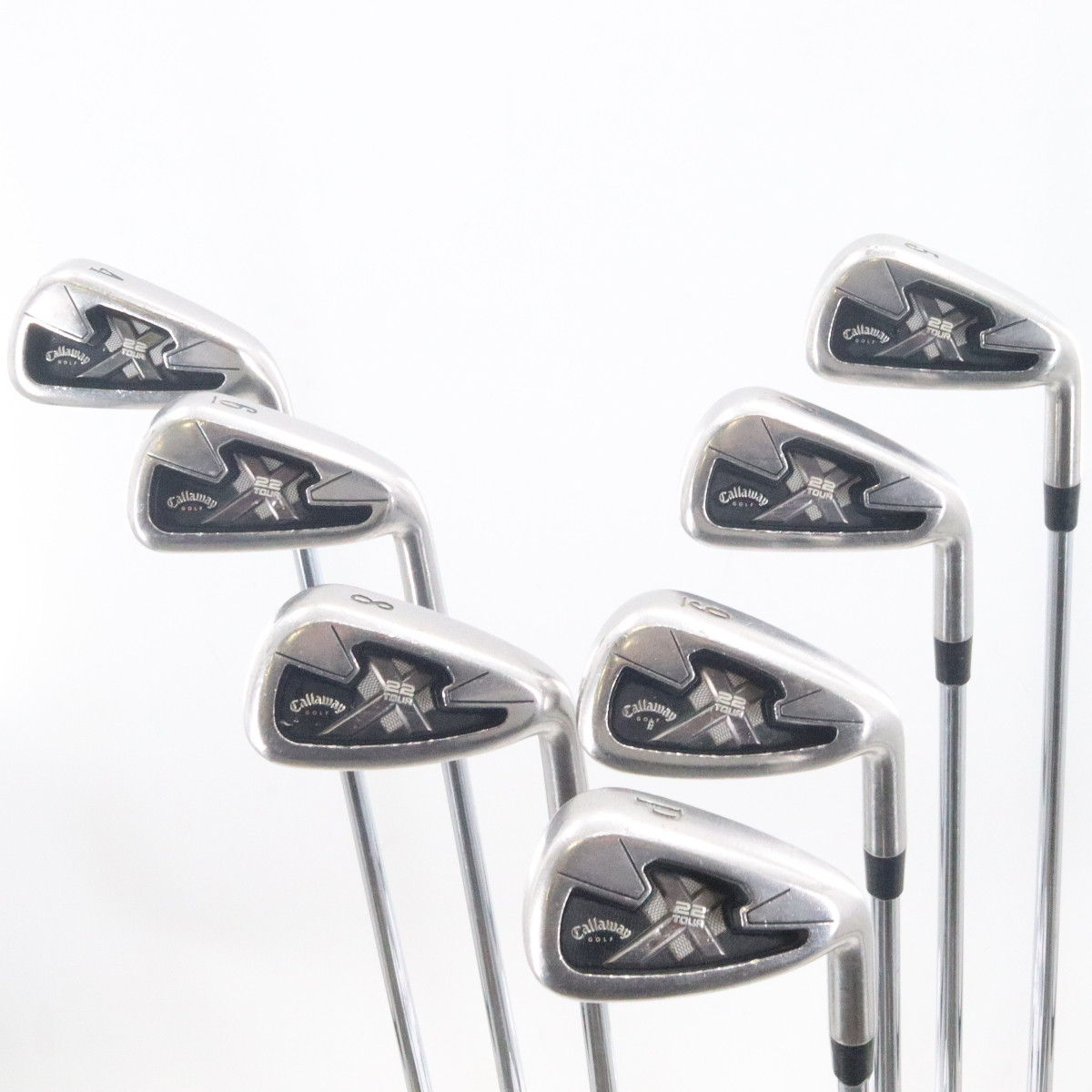 Callaway Golf X-22 Tour Iron Set 4-P Project X 6.0 Steel Stiff Flex G-124764