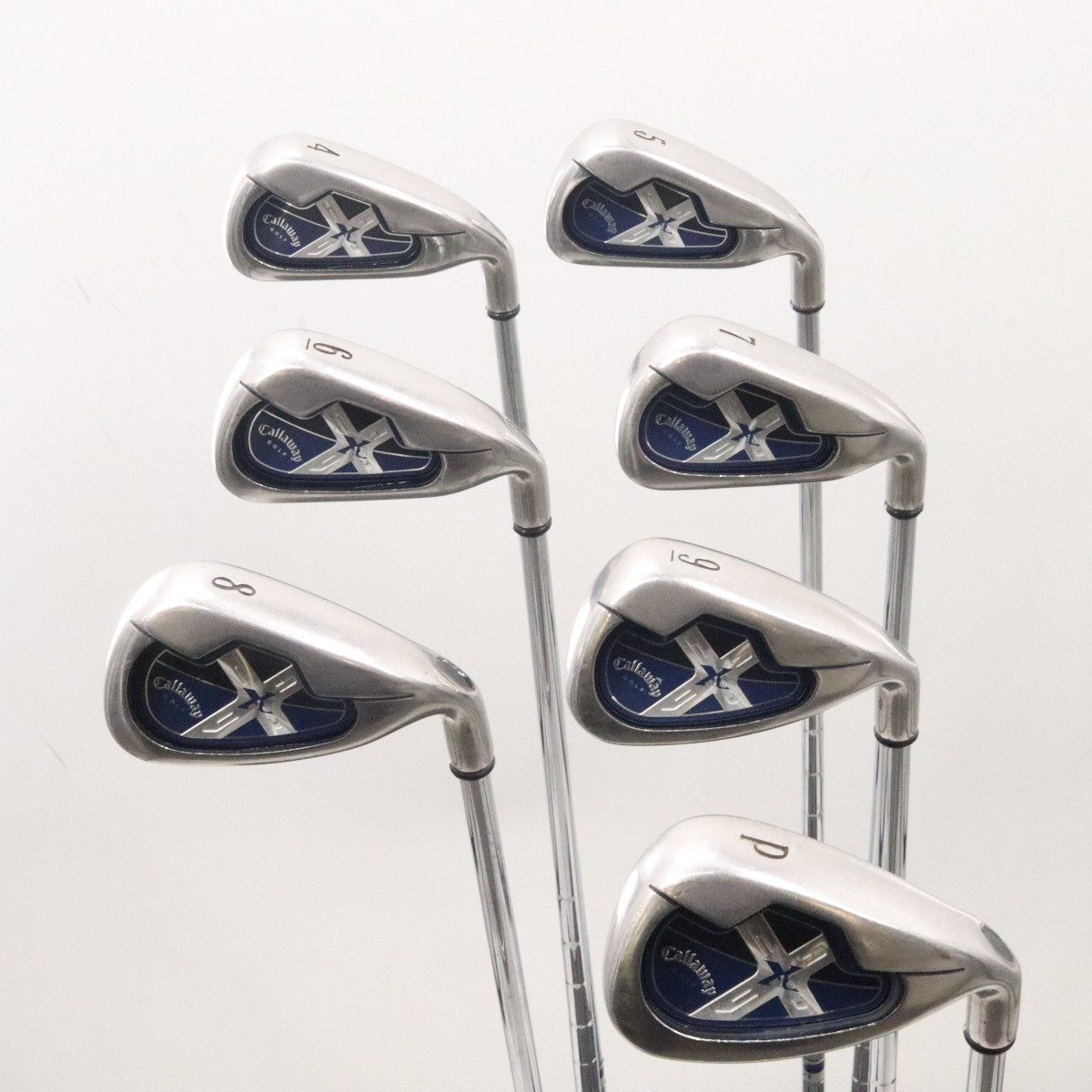 Men’s Callaway x18 iron set and Taylormade wedge set right handed lot of outlet 7