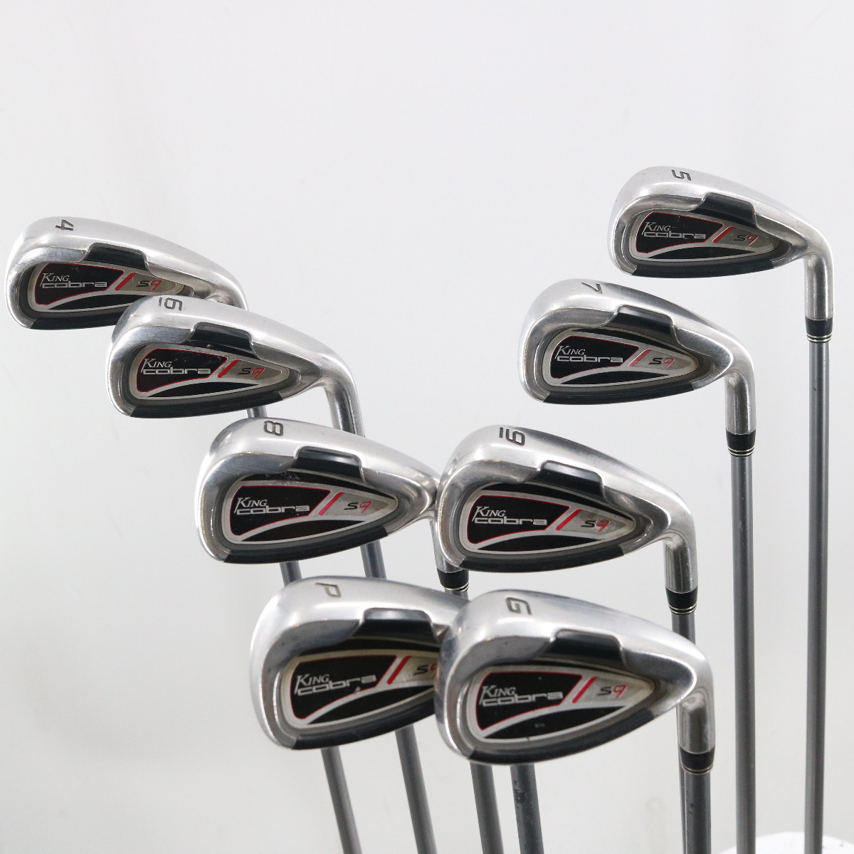 King Cobra S9 Iron Set 4P,G Graphite Design YS Shaft Regular Flex RH G