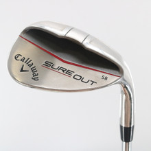 Callaway SureOut Sure Out S SW Sand Wedge 58 Deg Steel Right-Handed C-129173