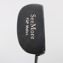 SeeMore  FGP Mallet Putter 35 Inches Steel Shaft Right Handed C-130369
