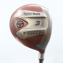 TaylorMade Titanium Bubble 2 Fairway 3 Wood Graphite Regular Right Hand C-130512