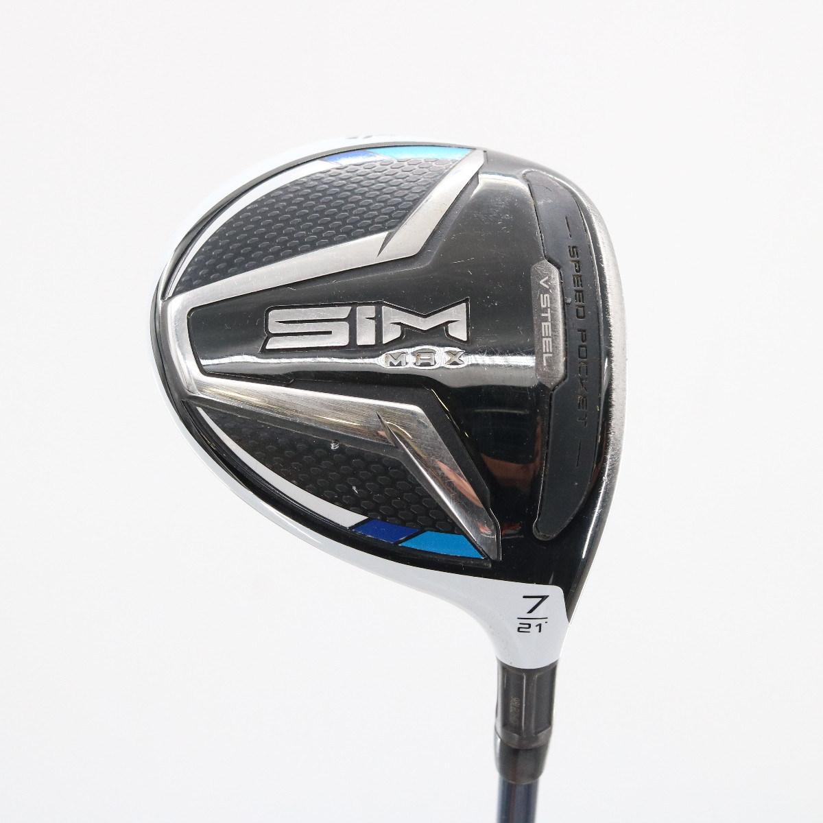 お得な情報満載 Max SIM TaylorMade 7 S Graphite Degrees 21 Wood Fairway クラブ