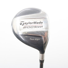 TaylorMade 200 Steel Tour 3 Fairway Wood 15 Deg Graphite Extra Stiff RH P-131288