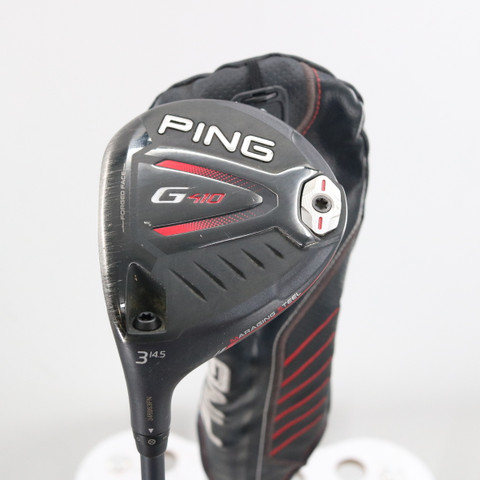 PING G410 Fairway 3 Wood 14.5 Degrees Graphite Regular R LH HeadCover C ...