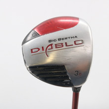 Callaway Big Bertha Diablo Draw 3 Fairway Wood Graphite Senior A RH C-132899