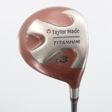 TaylorMade Titanium 3 Fairway Wood Graphite Bubble Regular Right Handed C-133289