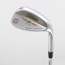 Titleist Vokey Spin Milled Tour Chrome Wedge 58 Degrees 58.08 Steel RH C-134287