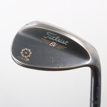 Titleist SM5 Raw Black Vokey Lob Wedge 60 Deg 60.04 L-Grind Steel RH S-133484