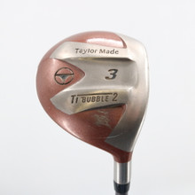 TaylorMade Titanium Bubble 2 Fairway 3 Wood Graphite S Stiff Right Hand C-134375