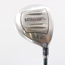 Warrior Custom Golf 4 Fairway Wood 18 Deg Graphite Shaft Senior Flex RH C-134483