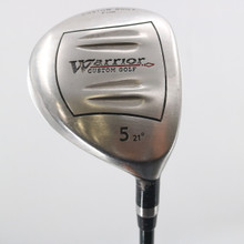 Warrior Custom Golf 5 Fairway Wood 21 Deg Graphite Shaft Senior Flex RH C-134527